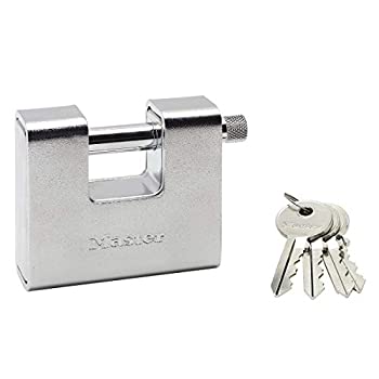 【中古】【輸入品・未使用】Cadenas blindes corps laiton 80 mm et anse 11mm