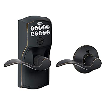 【中古】【インポート品・未当て嵌める】声遣い生き肝を備えたSchlage Camelot足懸かりパッドのエントリ。 Auto-Lock FE575 CAM 716 ACC 1