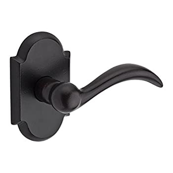【中古】【インポート品・未当て嵌める】Baldwin PV.ARC.R.RAR.481.6L.DS Arch Right-Handed Arch Privacy Lever with Rustic Arch Rose Dark Bronze by Baldwin