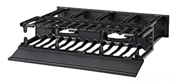 【中古】【輸入品・未使用】Panduit NetManager High Capacity Horizontal Cable Manager - Rack cable management panel (horizontal) - black - 2U - 19\