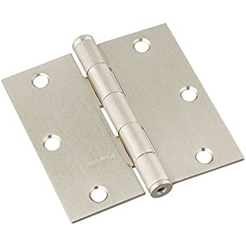 【中古】【輸入品・未使用】National Hardware DP512BC 3-1/2インチ ドアヒンジ サテンニッケル 3-1/2 Inch DP512BC 3-1/2 DR HGE SN 1