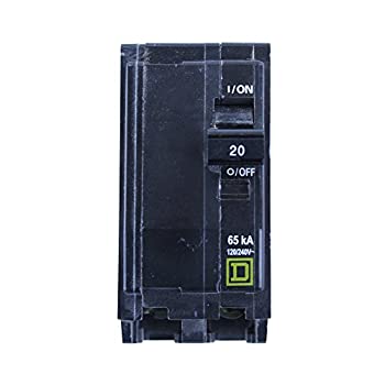 【中古】【輸入品・未使用】Schneider Electricミニチュア回路遮断器120?/ 240ボルト20-amp qhb220?Molded Case 600?V 100?A