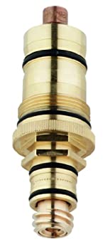 【中古】【輸入品・未使用】Grohe 47217000真鍮1?/ 2インチ温度調節カートリッジwith non-rising