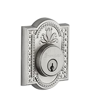 【中古】【39shop】【輸入品・未使用】Grandeur★Parthenonダブル円柱デッドボルト、サテンニッケル(新古品)|アトリエ絵利奈