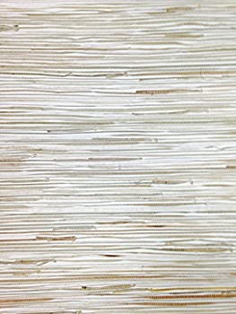 【中古】【39shop】【輸入品・未使用】York★Wallcoverings NZ0781 Grasscloth by Sea Grass Wallpaper Cream Beige Khaki Tan Brown by York Wallcoverings（新古品）｜アトリエ絵利奈