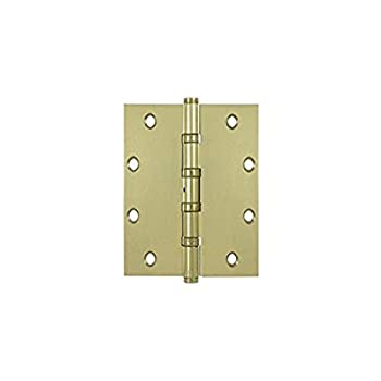 【中古】【輸入品・未使用】Deltana DSB55NB3-UNL ソリッドブラス 5インチ x 5インチ スクエアヒンジ