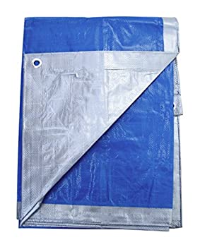 【中古】【輸入品・未使用】12?' x 40?'シルバー&ブルーリバーシブルプレミアムTarp