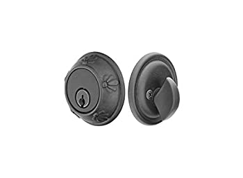 【中古】【輸入品・未使用】Emtek 8456トスカーナブロンズデッドボルト単一円柱2仕上げオプション ブラック 27,253円