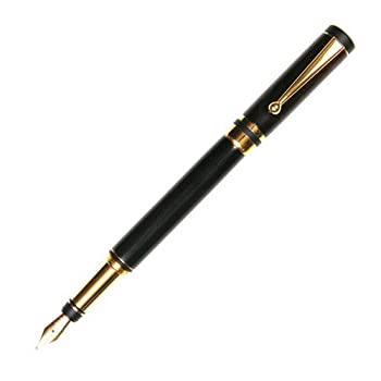 【中古】【インポート品・未当て嵌める】Elite筆???24?ktゴールド???Ebony