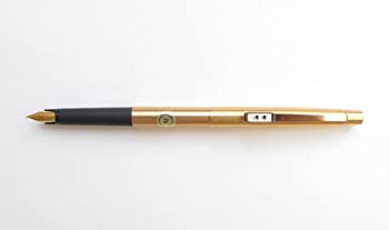 【中古】【輸入品・未使用】Paper Mate 万年筆 つや消しゴールドメッキ 万年筆 ミディアムペン先
