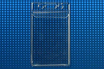【中古】【輸入品・未使用】100クリア垂直バッジホルダーwith Fold Over Top Flap byスペシャリストID