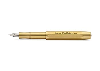 【中古】【インポート品・未当て嵌める】Kaweco Sport筆Brass Nib : EF