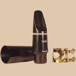 【中古】【輸入品・未使用】BOQUILLA SAXOFON ALTO - Otto Link (5*) Ebonita