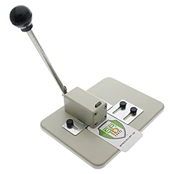 【中古】【インポート品・未当て嵌める】Heavy Dutyテーブルトップスロットパンチfor ID徽章Precision自然調整能力のあるなとっ始め\u0026サイドスライドガイドby手利きID