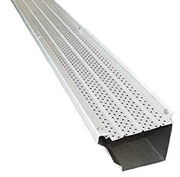 【中古】【39shop】【輸入品・未使用】FlexxPoint★30年雨樋カバーシステム ホワイト 住宅用 5インチ 雨樋ガード 125フィート(新古品)|アトリエ絵利奈