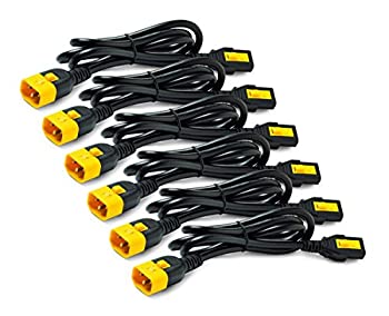 【中古】【輸入品・未使用】APC Power Cord Kit (6 ea) Locking C13 to C14 1.2m AP8704S 20,739円