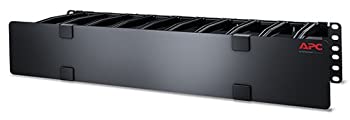 【中古】【インポート品・未当て嵌める】シュナイダーエレクトリック Horizontal Cable Manager、2U x 6 Deep with Cable、Single-Sided with Cover AR8603A