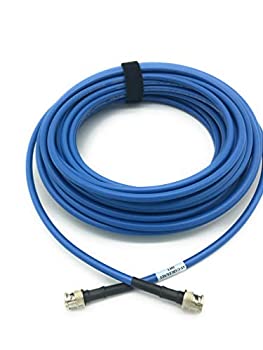 【中古】【インポート品・未当て嵌める】100?フィート AV有線テレビ3?G / 6g rg6?Precision 固定ディスク SDI BNC有線テレビ???青み