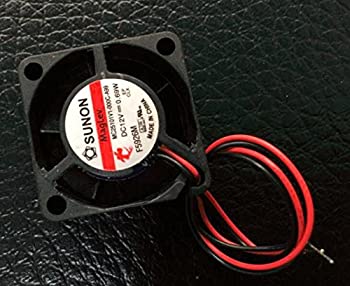 【中古】【インポート品・未当て嵌める】25x25x10粍 MC25101V1-000C-A99 12V 0.69W 2鉄条 2.5糎 25粍 2510 sunon 冷やかす気違い