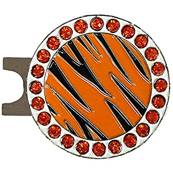 【中古】【39shop】【輸入品・未使用】GiggleゴルフBling★Tigerゴルフボールマーカーwith a標準帽子クリップ（新古品）｜アトリエ絵利奈
