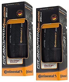【中古】【インポート品・未当て嵌める】CONTINENTAL (コンチネンタル) GRAND PRIX 4時期 タイア 黒いこと 黒いこと 700X25C 100175