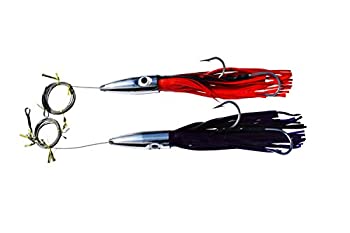【中古】【輸入品・未使用】2パックBullet Head Wahoo KillerケーブルRiggedトローリングルアー