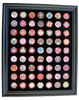 【中古】【39shop】【輸入品・未使用】Black★Casino Chip Display Frame for 63 Casino Poker Chips (not included)(新古品)|アトリエ絵利奈