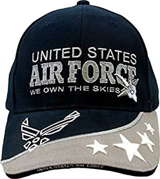 【中古】【39shop】【輸入品・未使用】US★Air Force "We Own the Skies" ボールキャップ ブルー 調節可能（新古品）｜アトリエ絵利奈