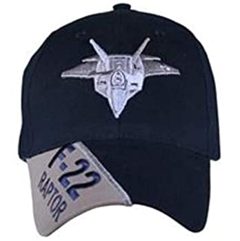 【中古】【39shop】【輸入品・未使用】US★Air Force F-22 ラプターボールキャップ ブラック ブルー 調節可能(新古品)|アトリエ絵利奈