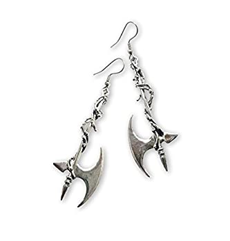 大流行中 中古 輸入品 未使用未開封 Gothic Vine Wrapped Executioner S Axe Medieval Renaissance Dangle Earrings アトリエ絵利奈 数量限定 Erieshoresag Org