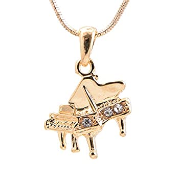 【中古】【39shop】【輸入品・未使用】Spinningdaisy★小さなジュエル リベレス クリスタル ベイビーグランドピアノネックレス ゴールド(新古品)|アトリエ絵利奈