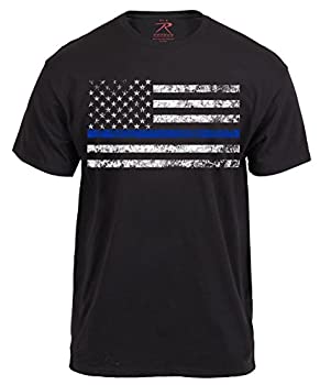 【中古】【39shop】【輸入品・未使用】ロスコ★ブルーラインTシャツ (XL ブラック/BlueLine)（新古品）｜アトリエ絵利奈