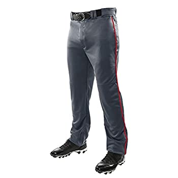 【中古】【輸入品・未使用】CHAMPRO Sports 大人用 トリプルクラウン オープンボトム パイピングパンツ M