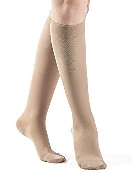 【中古】【インポート品・未当て嵌める】Sigvaris 862 Select Comfort Women\u0027s Closed Toe Knee Highs - 20-30 mmHg Long Natural LL Long 862CLLW33 by Sigvaris