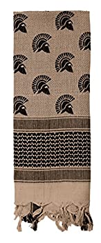 【中古】【輸入品・未使用】ロスコ スカーフ　Spartan Shemagh Tactical Desert Scarf　タン〔88534〕