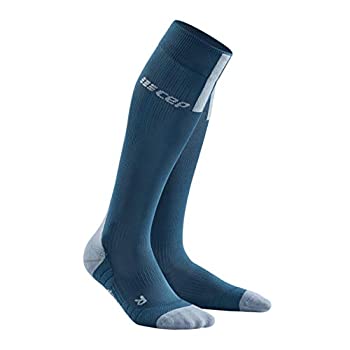 レディースファッション その他 中古 輸入品 未使用未開封 メンズ アスレチックコンプレッションランニングソックス ブルー 3 トールソックス パフォーマンスのためのcep 人気ショップ Funerariasagradocorazon Cl