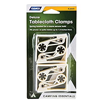 【中古】【39shop】【輸入品・未使用】Camco★デラックステーブルクロスクランプ - 風が強い天候下でもテーブルクロスを固定し、持ち上げたり滑ったりするのを防ぎます。標準的なピクニ（新古品）｜アトリエ絵利奈 9,225円