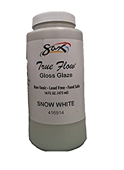 【中古】【39shop】【輸入品・未使用】Sax★Lead-Free Non-Toxic Gloss True Flow Glaze - 1 Pt. - Snow White（新古品）｜アトリエ絵利奈
