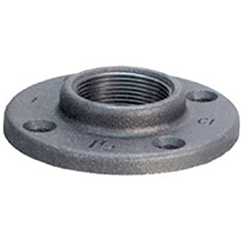 【中古】【39shop】【輸入品・未使用】Anvil★可鍛鉄パイプ継手 クラス150 フロアフランジNPTメス ブラック仕上げ 3/8" 8700163804 1（新古品）｜アトリエ絵利奈