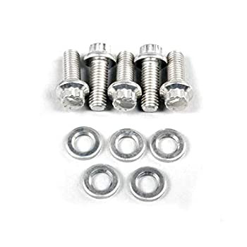 【中古】【輸入品・未使用】ARP 770-1002 Stainless Steel M6 x 1 Thread 25mm UHL 12-Point Bolt with 8mm Socket and Washer (Set of 5)