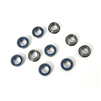 【中古】【39shop】【輸入品・未使用】1/4x3/8x1/8★Flanged Precision Ball Bearings ABEC 5 Hybrid Seals (10)(新古品)|アトリエ絵利奈