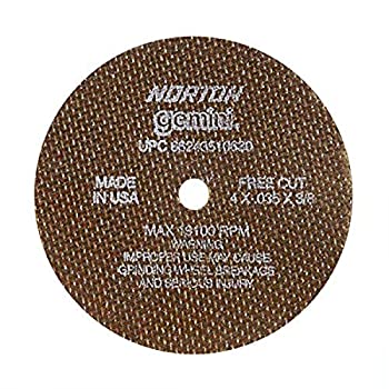 【中古】【39shop】【輸入品・未使用】Norton★547-66243510630 Gemini Aluminum Oxide Type 01 Cutoff Wheel 4 0.035 60 Grit 3/8 19100 rpm (Pack of 25) by Norton Abrasives - St.(新古品)|アトリエ絵利奈