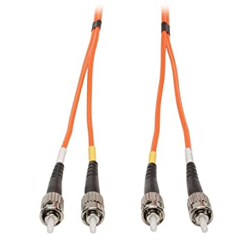 【中古】【輸入品・未使用】Tripp Lite 50M Duplex Multimode 62.5/125 Fiber Optic Patch Cable ST/ST 164' 164ft 50 Meter - Patch cable - ST multi-mode (M) to ST mult