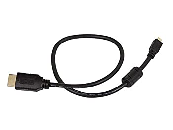 【中古】【輸入品・未使用】Monoprice 107555?1.5-feet 34?AWG高速Micro HDMI to HDMIケーブル???ブラック 1.5ft 107555