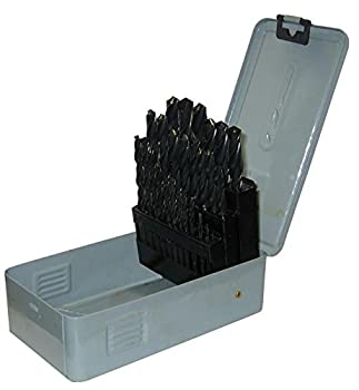 【中古】【39shop】【輸入品・未使用】Drill★America DWD21J-LH-SET Qualtech 21 Piece High-Speed Steel Jobber Length Drill Bit Set in Metal Case Black Oxide Finish Round Shank(新古品)|アトリエ絵利奈