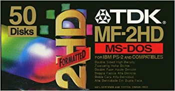 【中古】【輸入品・未使用】TDK 3.5インチフロッピーディスク50?Preformatted for PC