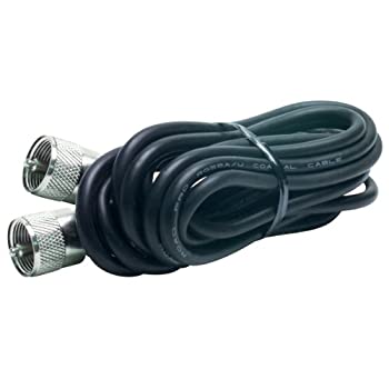 【中古】【輸入品・未使用】RG-58A/U Coaxial Cable w/Molded PL-259 Connectors (18 feet) by RoadPro