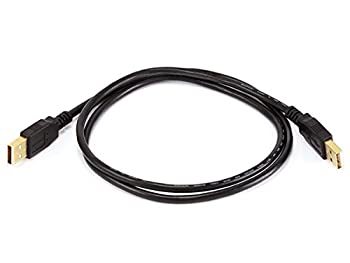 【中古】【輸入品・未使用】Monoprice 3ft USB 2.0オス - オス28 / 24AWGケーブル（金メッキ） - データ転送用ハードドライブエンクロージャ、プリンター、モデム、カメラな
