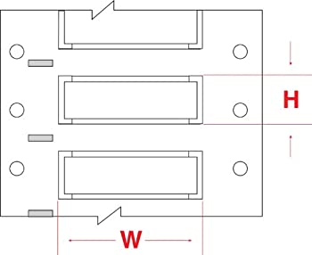【中古】【輸入品・未使用】Brady PS-094-2-WT-SC PermaSleeve Wire Marking Sleeves - 1 Core 0.182 Height 2.00 Width Polyolefin (B-342) White (Roll of 1000) by Brady