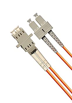 【中古】【インポート品・未当て嵌める】グラスファイバーアダプター有線テレビ LC (刃針) - SC (牡) マルチ流行り物 50/125 2芯 1フート